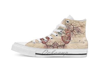 

Growing breathable Casual High Top lace-up Canvas shoes sneakers Drop shipping