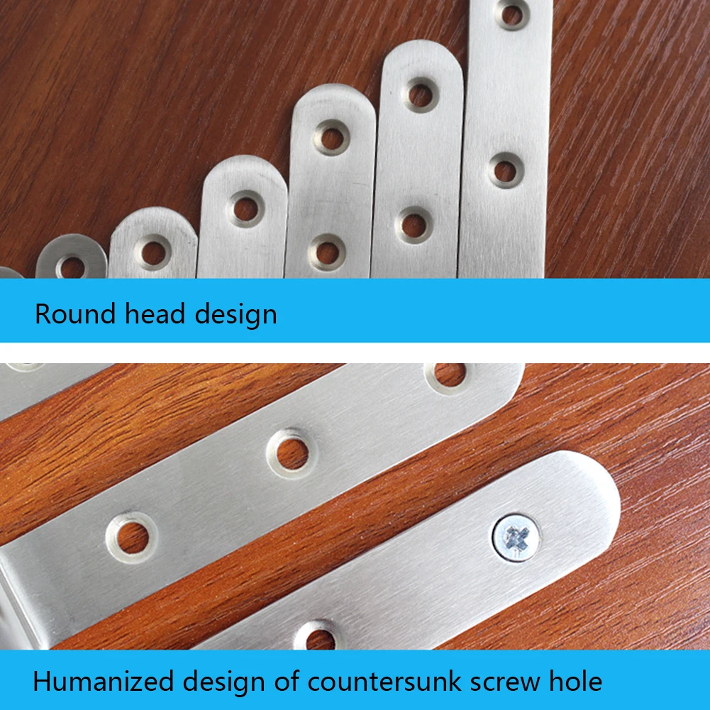 4 шт. нержавеющая сталь 90 градусов Поддержка полка Кронштейн шарнирное