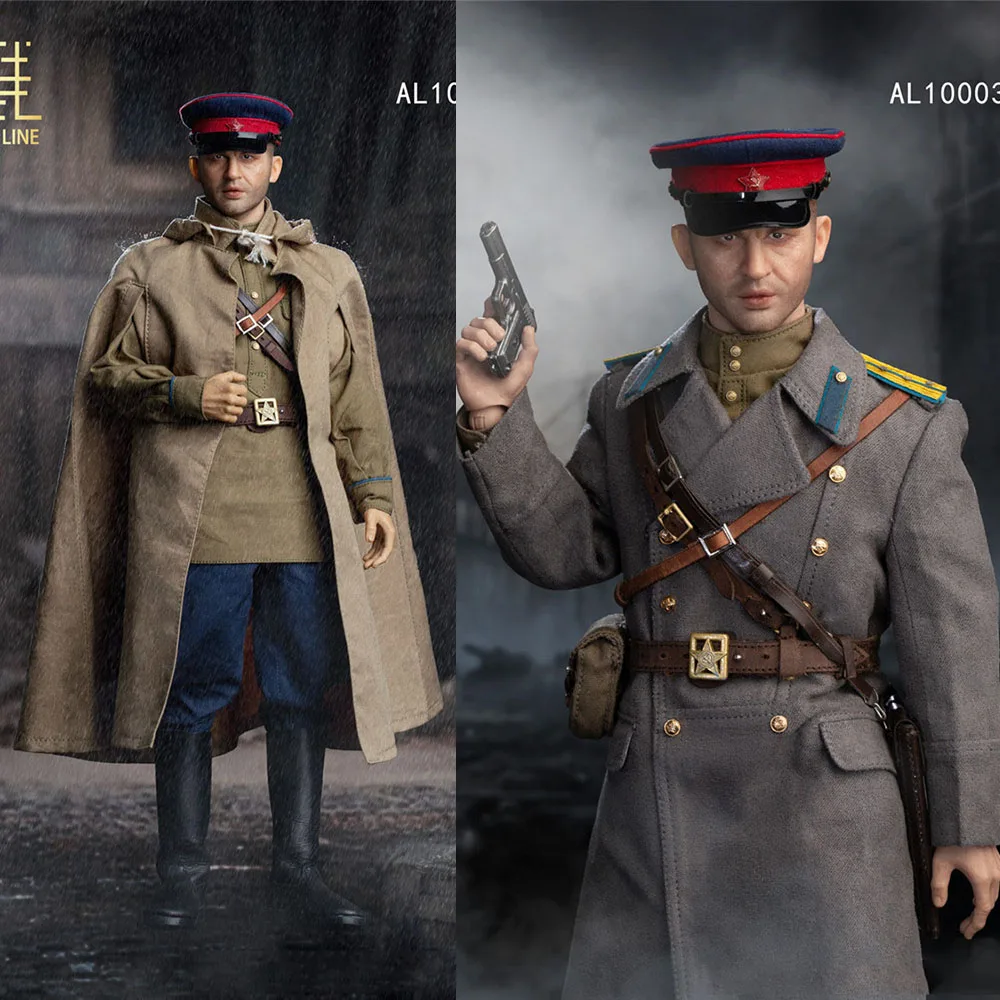 Alert Line Action Figures Long Overcoat #2-1/6 Scale Details about   Red Army NKVD Female 