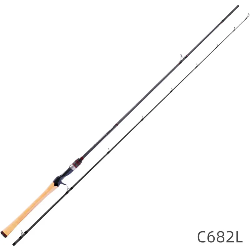C682L TSURINOYA для рыбалки приманки стержень ELITE Ⅲ Мощность L M мл MH 1,95 м 2,03 м 2,09 м 2,13 м FUJI аксессуары окунь спиннинг литейный стержень 2 секции - Цвет: C682L