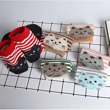 6 шт., забавные женские носки для студентов, Harajuku, милые Мультяшные забавные причудливые носки, осенне-зимние полосатые теплые дамские носки, Calcetines Mujer