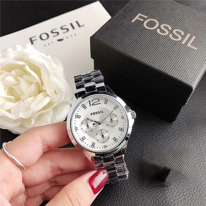 

2019 FOSSIL reloj Women Watches Fashion Ladies Watch Clock Montre Femme Reloj Mujer Watch Women Wrist Saati Relogio Quartz watch