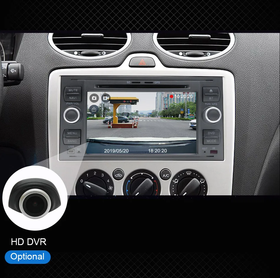 Eunavi 2din 4G 64 Android 9 Автомагнитола DVD мультимедиа для Ford Mondeo S-max Focus C-MAX Galaxy Fiesta transit Fusion подключения kuga