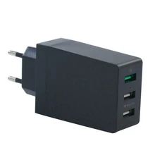 Быстрая зарядка QC 3,0+ умное быстрое зарядное устройство с 3 usb-портами адаптер для мобильного телефона штепсельная вилка стандарта США и ЕС USB зарядное устройство для Xiaomi 9 samsung S8