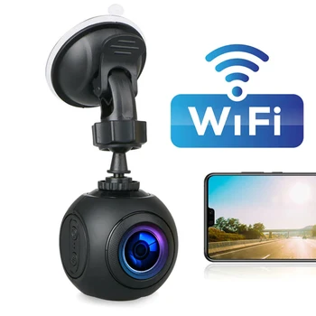 

Car Driving Recorder Spherical Screenless Driving Recorder HD With WIFI Mobile Phone APP Wireless Control A9D