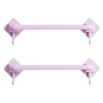 

Creative Upgrade Towel Rack Kitchen Towel Rack Free Punch Bathroom Shelf Slippers Rack Towel Rack