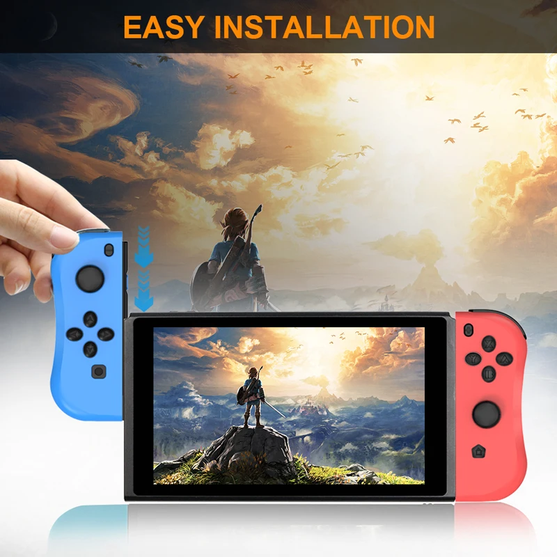 Беспроводной игровой контроллер Bluetooth левый и правый геймпад для Nintendo Switch NS Game