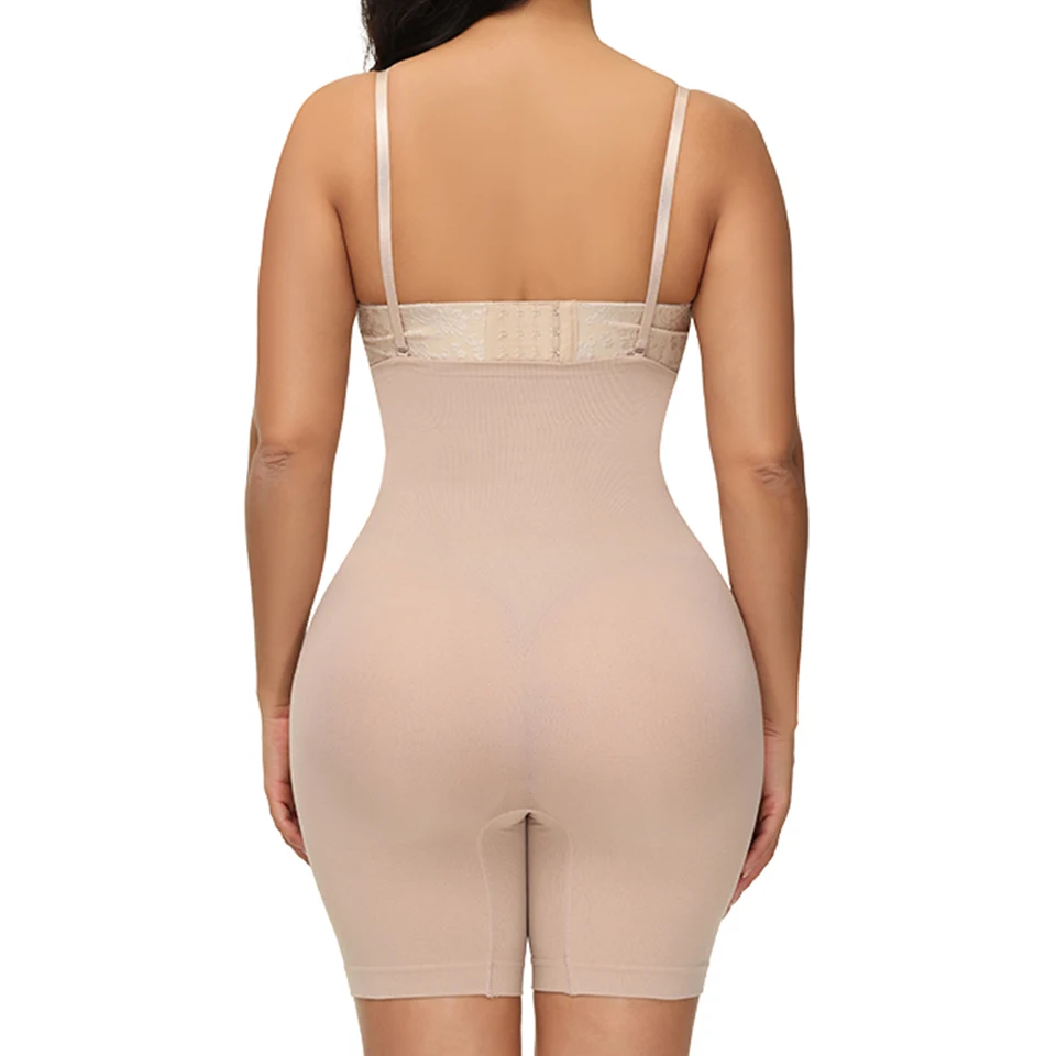 low back shapewear Women Shapewear Bodysuits Firm Tummy Control Full Body Shaper Slimming Bodysuit Corrective Underwear Waist Trainer Thigh Slimmer tummy control shapewear