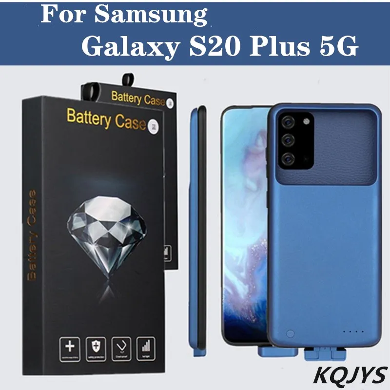 

KQJYS 7000mAh Magnetic Power Bank Battery Charger Cases for Samsung Galaxy S20 Plus 5G Battery Case Charging Cover Power Case