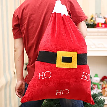 

Large Santa Toy Bag Gift Wrap Bag for Christmas Gifts, Qty 1-ABUX