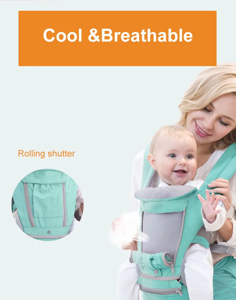 TUKATO Baby Carrier, дышащие, фронтальные, удобные слинги для младенцев, кенгуру, для 0-30 месяцев