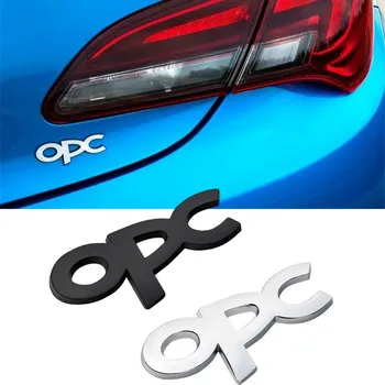 

8x3.5CM Car Styling OPC 3D Logo Alloy Rear Sticker Trunk Fender Emblem Badge Decoration For Buick Regal Lacrosse Excelle GT GS