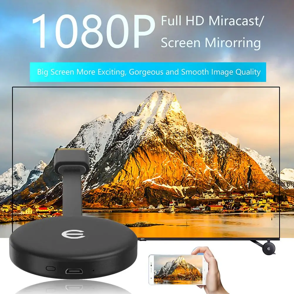 Новейшая модель ТВ карты MiraScreen 2 4/5G Wifi TV ключ приемник Поддержка HDMI Miracast HD Дисплей