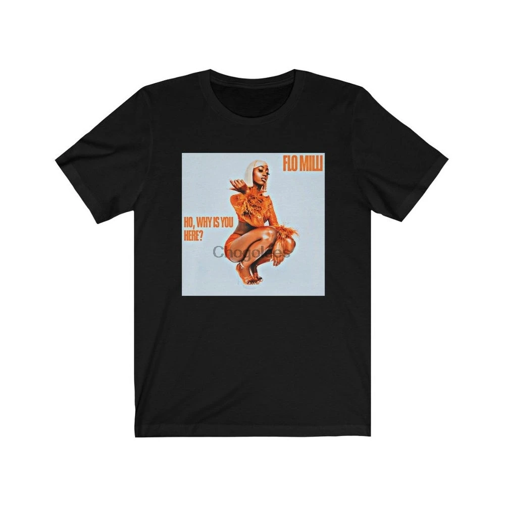 Flo Milli Rapper Футболка женская футболка с коротким рукавом |