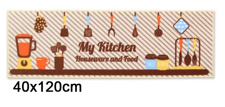 stripe 40x120cm Противоскользящий коврик для дома и кухни, коврик для ванной комнаты, коврик для прихожей, балкона, сада, отеля, коврик для спальни, коврик для машинной стирки - Цвет: stripe 40x120cm