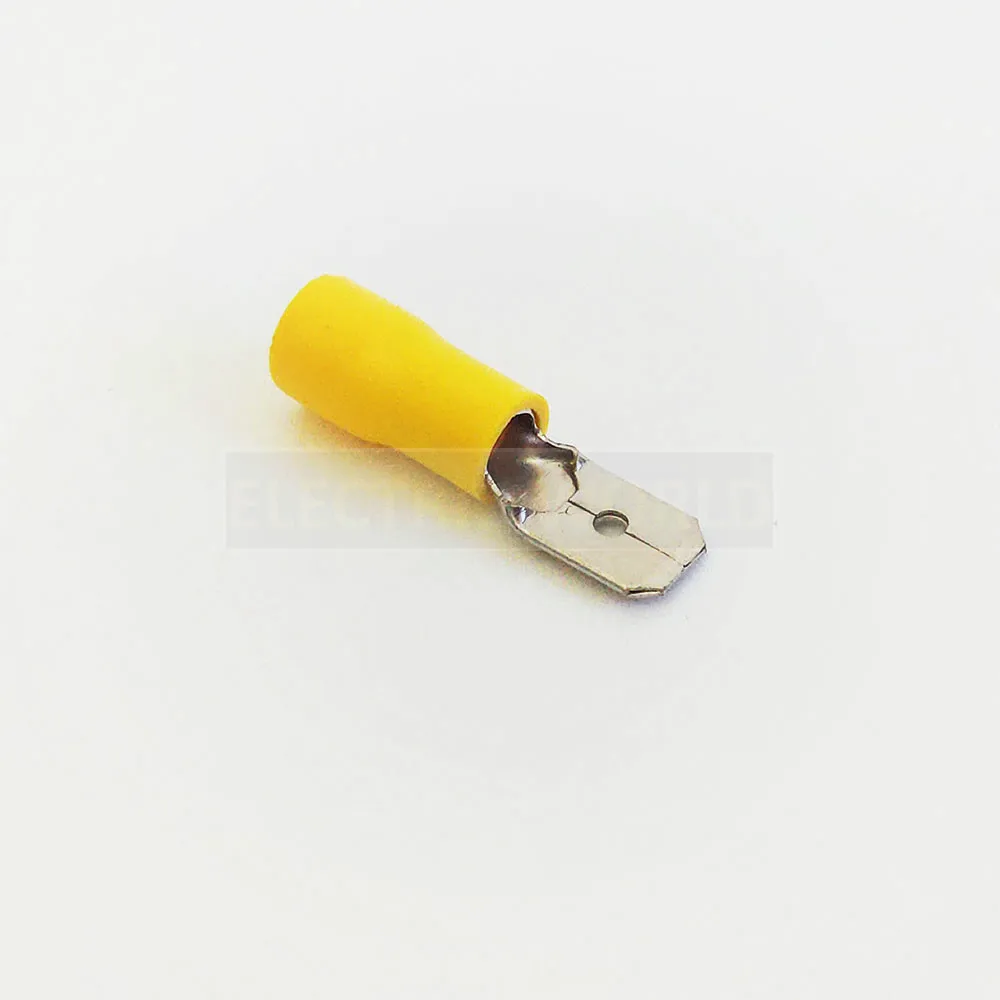 MDD5.5 серия 100 шт./пакет изолированный мужской разъём кабельный разъем провода терминалы Предварительно изолированные клеммы женские клеммы