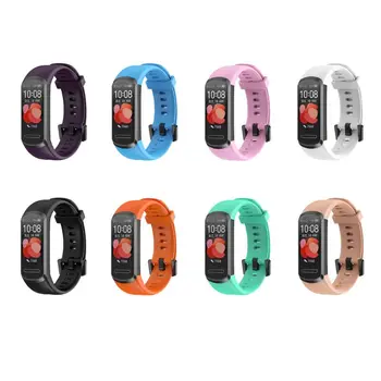 

Soft Sports Silicone Strap Replacement Band smart wristbandWrist Strap For Hua-wei 4 Bracelet Smart Watch
