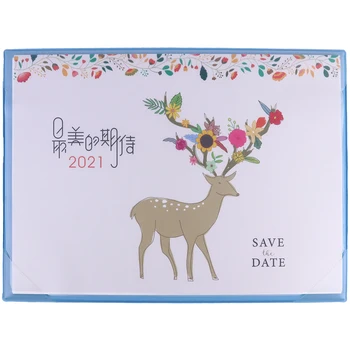 

1Pc Calendar Creative Tabletop Calendar 2021 Paper Calendar Daily Calendar for Office School