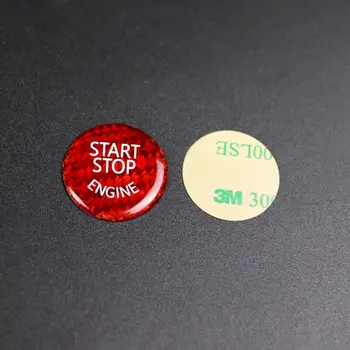 

For BMW 1 2 3 4 5 6 7 X3 X4 Button stickers Start Stop Button Duable Hot Sale