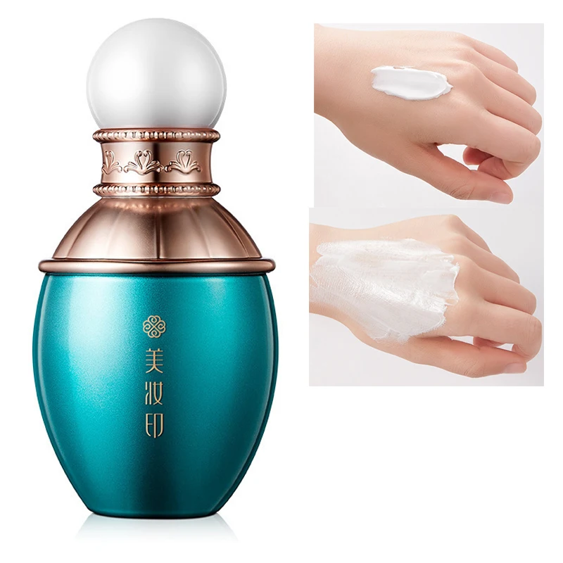 Pearl Makeup Cream Concealer Primer Oil Control Brighten Skin Moisturizing Refreshing Make Up Cosmetic Natural Lazy Women Creams | Красота и