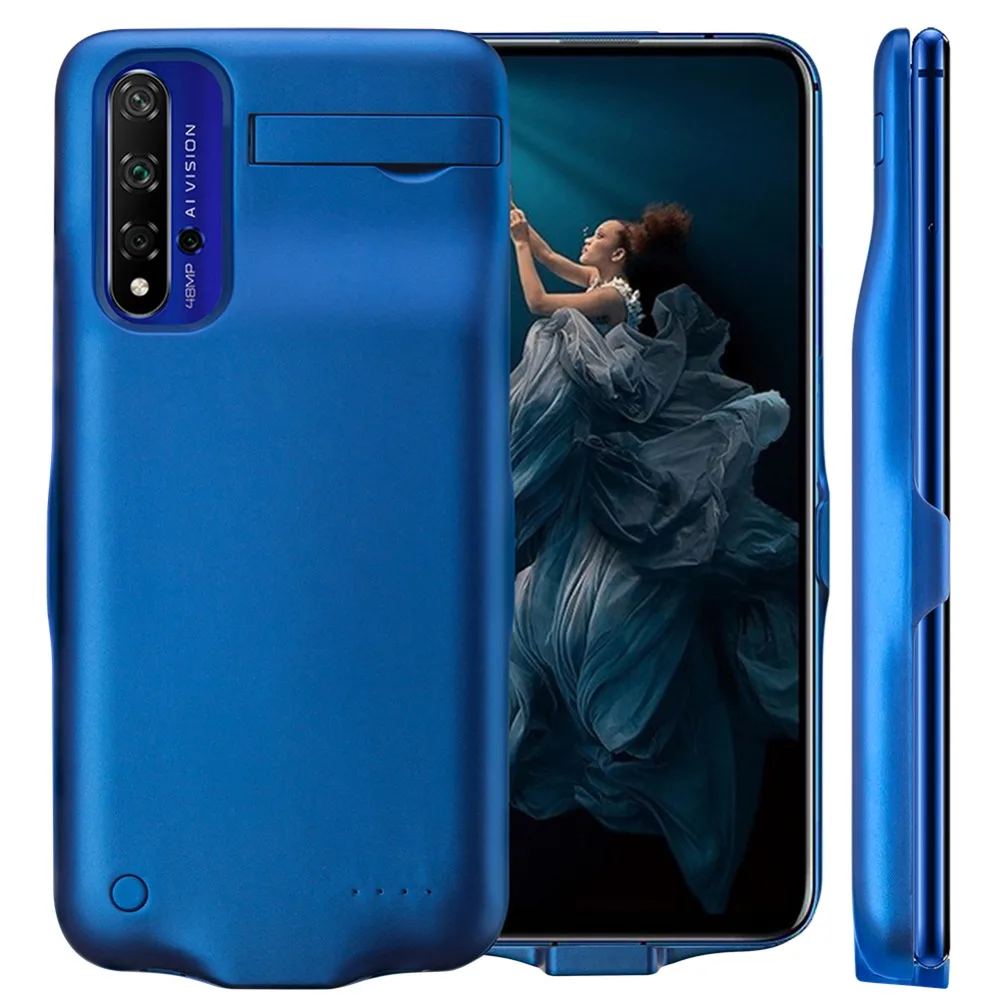 6000 мАч батарея чехол для huawei Honor 20 20 Pro батарея зарядное устройство чехол Крышка смартфона банк питания для Honor 20 батарея Чехол