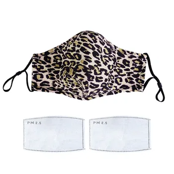 

1pcs Dustproof Cartoon Printing Washable Face Cover with 2pcs Dust Anti-ultraviolet Replaceable Filters Bag Parts & Accessories