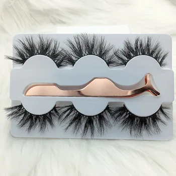 

Mink eyelashes 3 pairs of handmade mixed design 3d mink lashes natural eyelashes extended beauty makeup false eyelashes