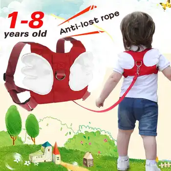 

Anti-Lost Band Baby Kid Child Safety Harness Anti Lost Strap Wrist Leash Walking Safety Children Adjustable Rope Blue/Green/Red