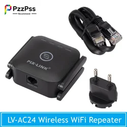 PzzPss – répéteur WiFi sans fil LV AC24 Ghz/5Ghz, 2.4 Mbps, amplificateur de Signal 802.11N à longue portée, AP 