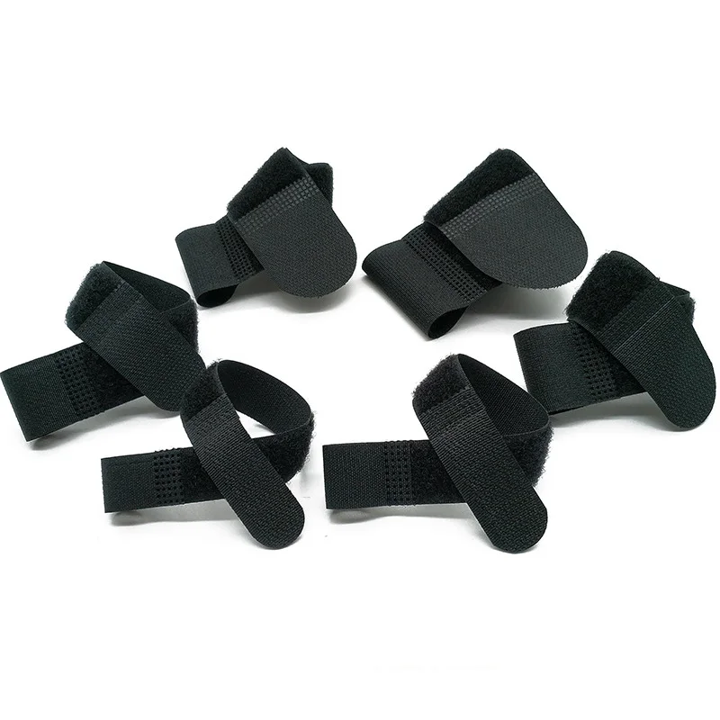 

Kuke 100pcs Self Adhesive Cable Cord Tie Strap Hook Loop Sticky Backed Tape Winder Wire Tidy Organizer Holder Cord 10X1CM