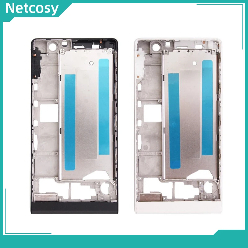 Netcosy средняя Рамка Замена для HuaWei Ascend P6 полный ободок средней рамки корпуса платы аксессуары для телефонов запчасти