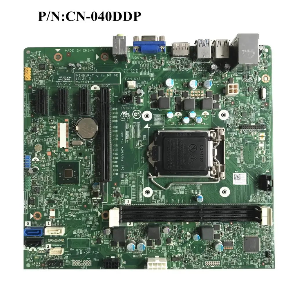 

For DELL 3020 LGA1150 H81 VJ4YX CN-040DDP 040DDP 40DDP DDR3 Desktop Motherboard 100% Good Quality