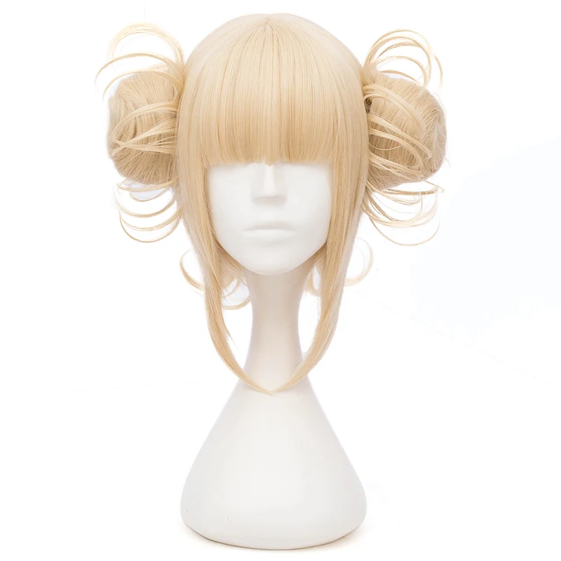 wig A Костюм для косплея Toga Himiko Cross My body из аниме «Мой герой» Тога химико(Toga Himiko Cross my body), топ, юбки, парик, наряды, костюмы на Хэллоуин для женщин - Цвет: wig A