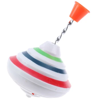 

Push Down Spinning Top Toy With LED And Music Peg-Top Hand Spinning Gyro Toy Gift For Kids Gift Boy Classic Electric Toys