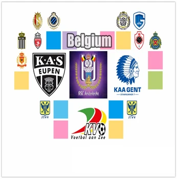 

Diy 5D Diamond Painting Cross Stitch Diamond Embroidery Belgium Soccer Logo Pattern Football Badge, Football Team Flag Waterdrop