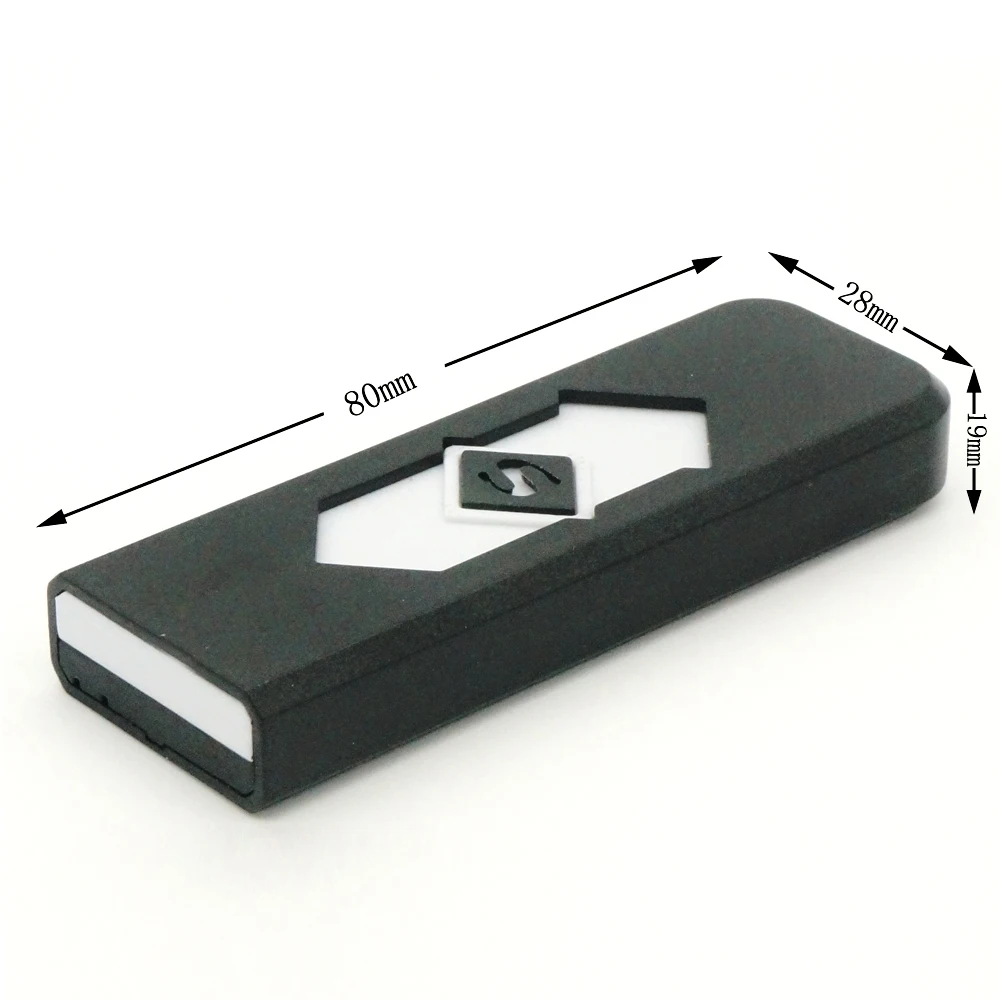 40 шт./лот,, ветрозащитная usb-зажигалка, перезаряжаемая, бездымного, беспламенного дыма, аксессуары для сигарет, Электронная зажигалка encendedor