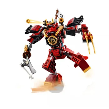 

2020 Ninjagogy The Samurai Mech Samurai Robots Mode Compatible lepining Ninjagoergy 70665 Building Blocks Toys for Children Gift