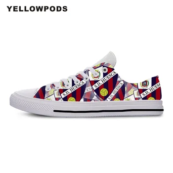 

Women's Shoes SD Huesca FC Classic Casual Leisure Real Football Scooer Fans Women Platform Shoes Woman Lady Casual White Shoes
