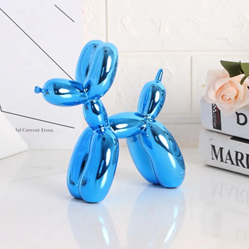 Jeff Koons блестящие воздушные шары собака животные статуя ремесленника украшения подарок чисто ручной художественные ремесла гостиной