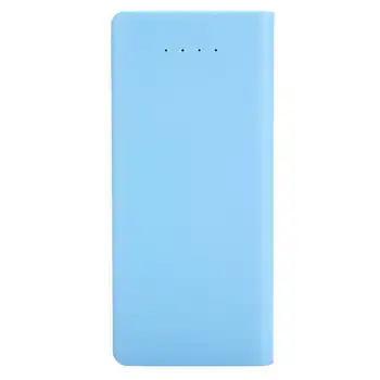 

ABS Light Blue Mini Portable 8 x 18650 DIY Battery Charger Box No Welding Indicator Display Screen Mobile Power Case
