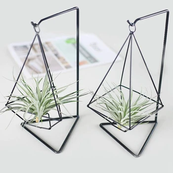 

1Pc Air Plant Holder, Air Plant Terrarium, Air Plant Stand, Modern Style Air Plant Table Holder Four Side Bracket