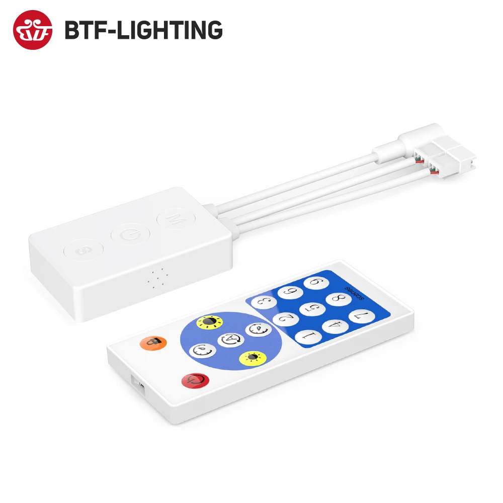Controller LED SP107E – Bluetooth Musicale WiFi Per Strisce WS2812B, WS2811, SK6812, 5-24V