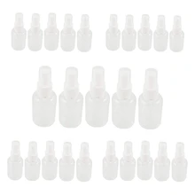 25 Pieces 30Ml Empty Spray Bottles Transparent Small Size Convenient Refillable Plastic Travel Bottle Atomizer Pump Bottles for 25 Pieces 30Ml Empty Spray Bottles Transparent Small Size Convenient Refillable Plastic Travel Bottle Atomizer Pump Bottles for