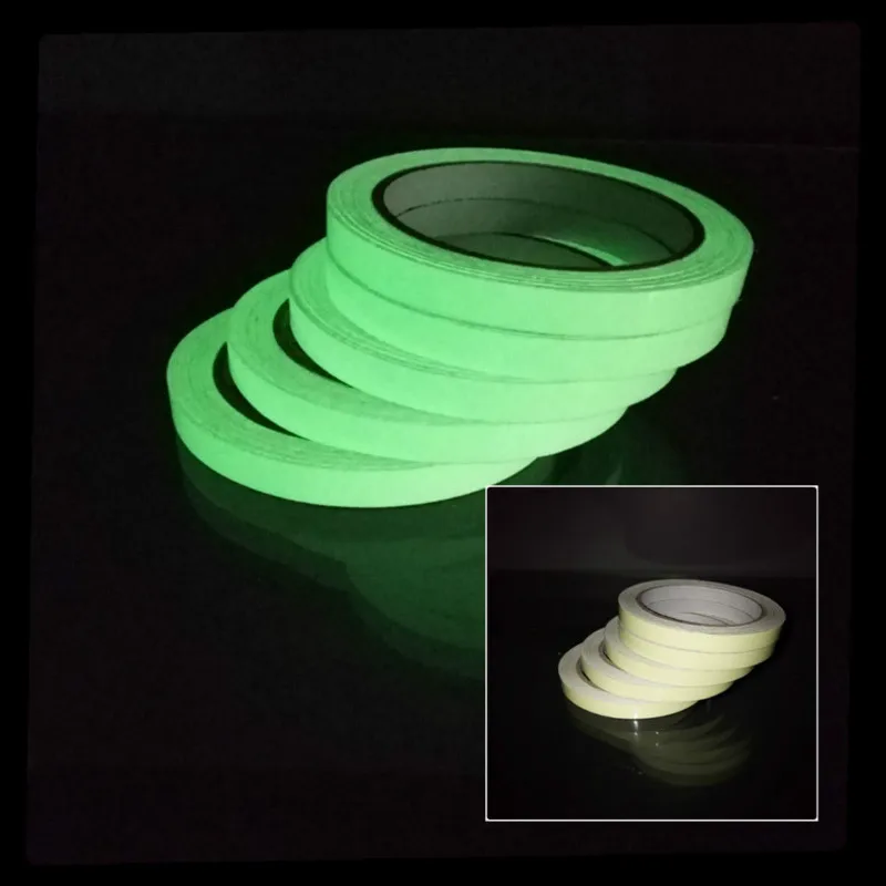 

Outdoor Camping Luminous Tape Self-luminous Luminous Strip Stage Warning Luminous Tape Fluorescent Light Storage Tape Edc Tool
