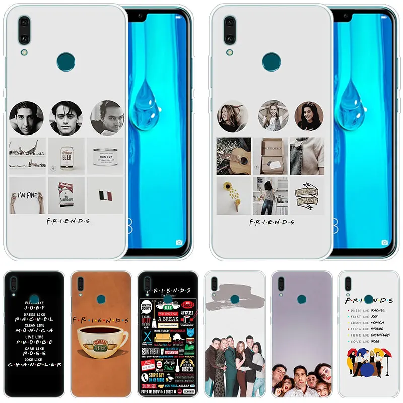 Силиконовый чехол для Huawei Mate 30 20 Lite 10 Pro Y5 Y6 Y7 2019 Y9 Prime 2018 2017 | Мобильные телефоны и
