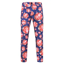 

Pants Men's Casual Fashion Trousers Printed Suit Christmas Men's pants