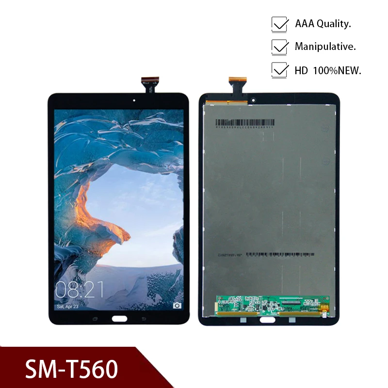 Для samsung Galaxy Tab E 9,6 SM-T560 T560 SM-T561, ЖК-дисплей, сенсорный экран, дигитайзер, матричная панель, запчасти для планшета