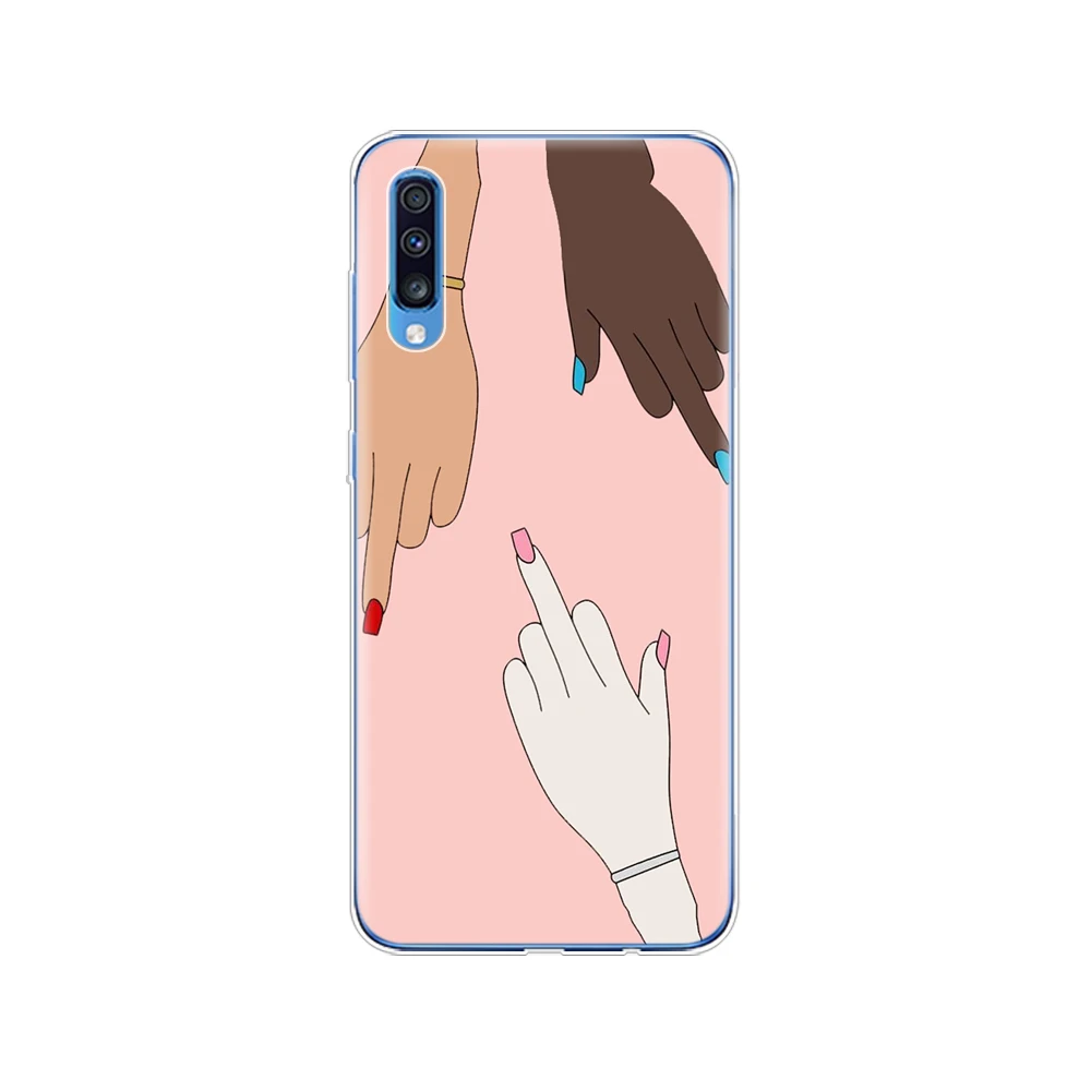 34530 Для samsung A70 чехол бампер мягкий TPU чехол для телефона на samsung Galaxy A70 силиконовый чехол A 70 A705 A705F coque противоударный - Цвет: 34530
