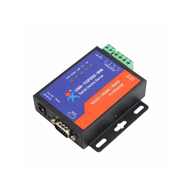 

A15-- USR-TCP232-306 Serial RS232/485/422 to Ethernet Converter Serial server device network server
