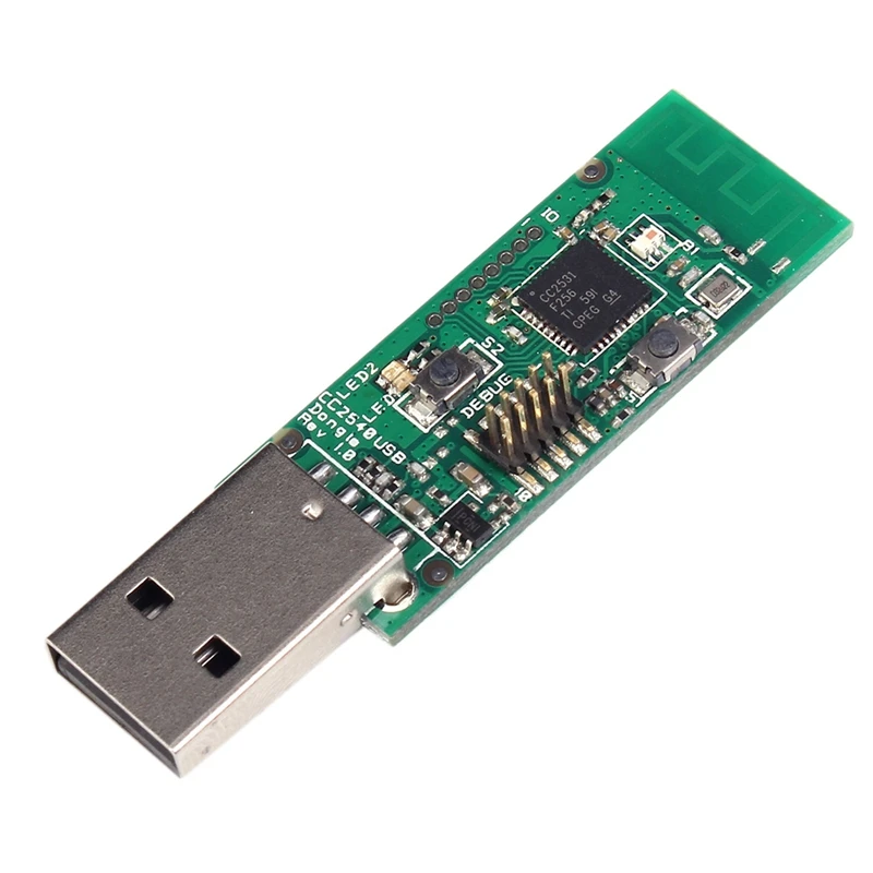 Беспроводной Zigbee CC2531 USB ключ анализатор протокол доска + Кабельный соединитель
